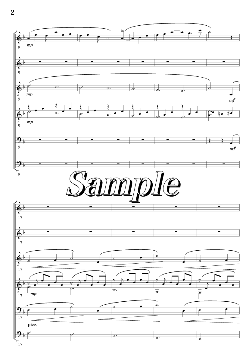 Sample Score